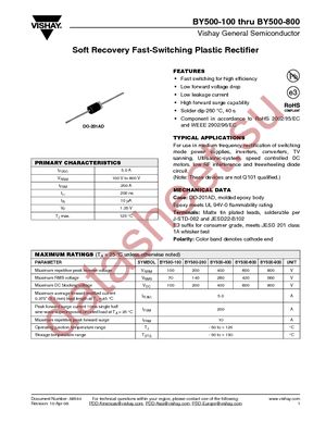 BY500-600-E3/51 datasheet  